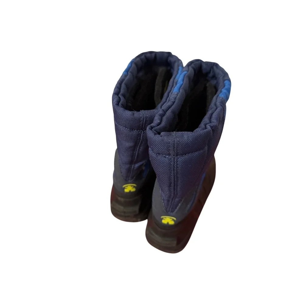 Kamik Stormy Kids Blue Waterproof Winter Snow Boots Size 11 READ